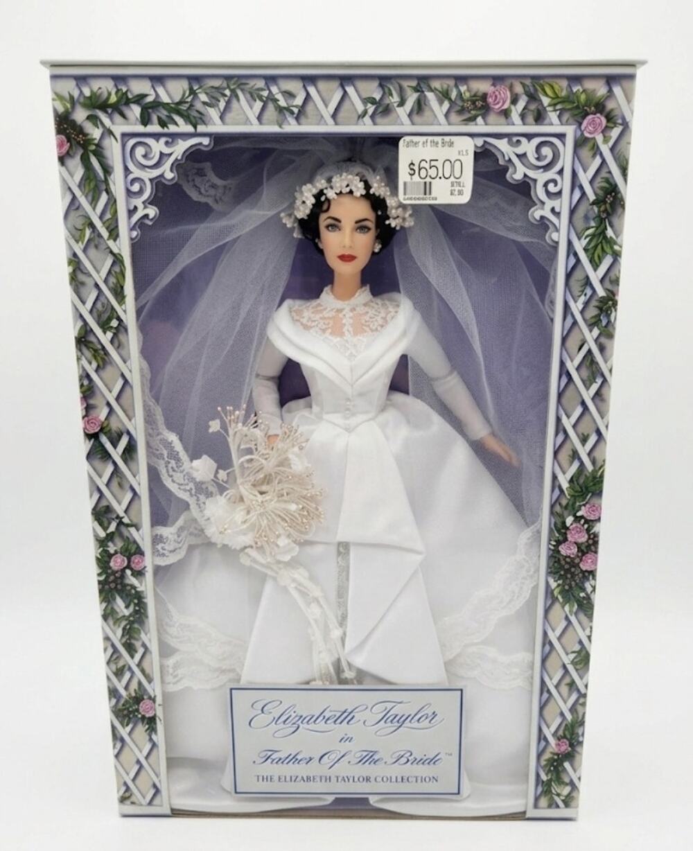 Vintage Elizabeth Taylor in Father of the Bride Barbie Doll - 26836 NRFB 2000
